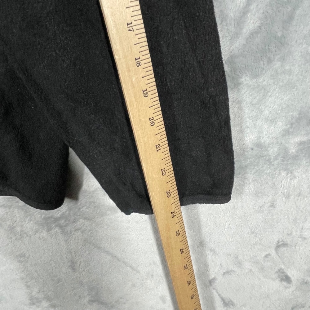 Patagonia Synchilla Mens Large Black Quarter Zip Fleece Pullover Jacket 3956 - Picture 7 of 10